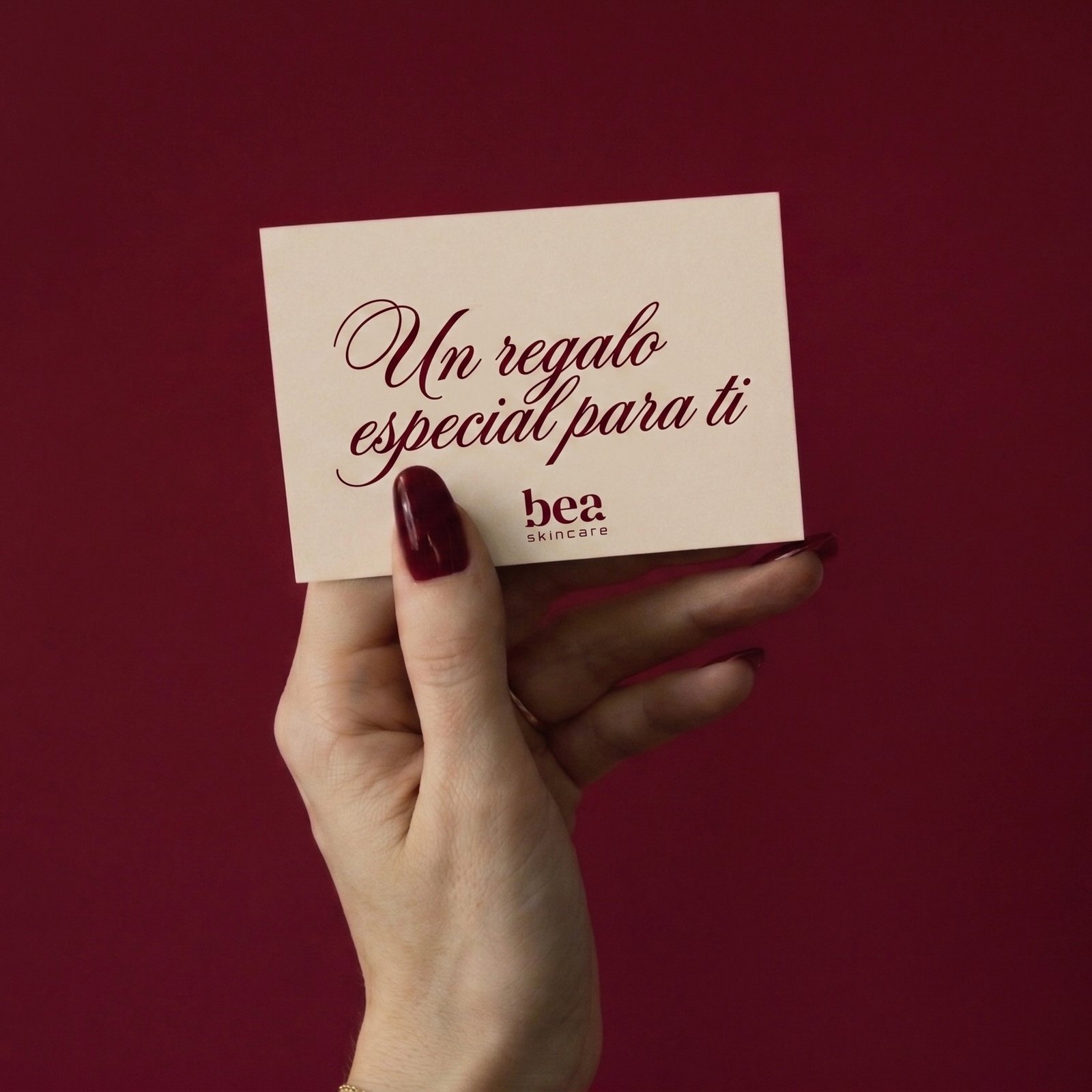 Tarjeta de regalo. Bea Skincare.